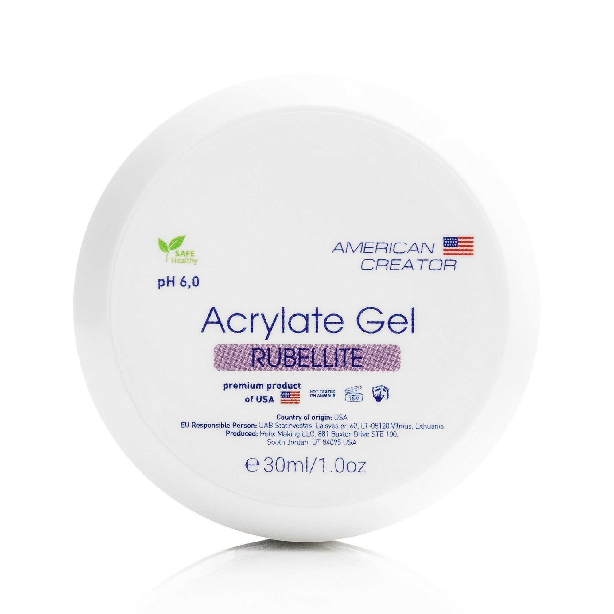 American Creator Acrylate Gel - RUBELLITE-Extension Gels-American Creator-Gel Essentialz