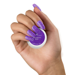 Amethyst Kiss, Glitter Gel, 10 ml