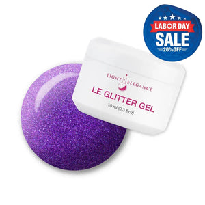 Amethyst Kiss, Glitter Gel, 10 ml