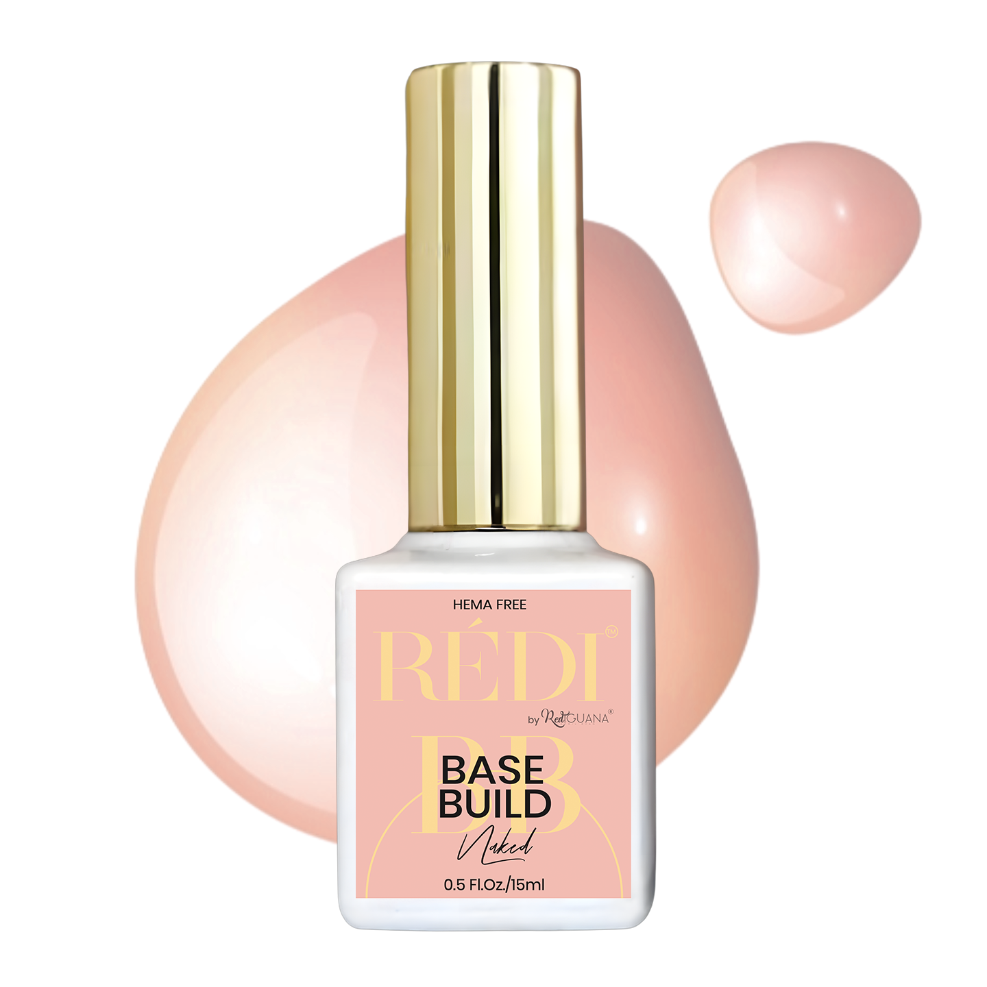 RI- "NAKED" BB Gel - Natural Pink-Base and Builds-Red Iguana LLC-Gel Essentialz