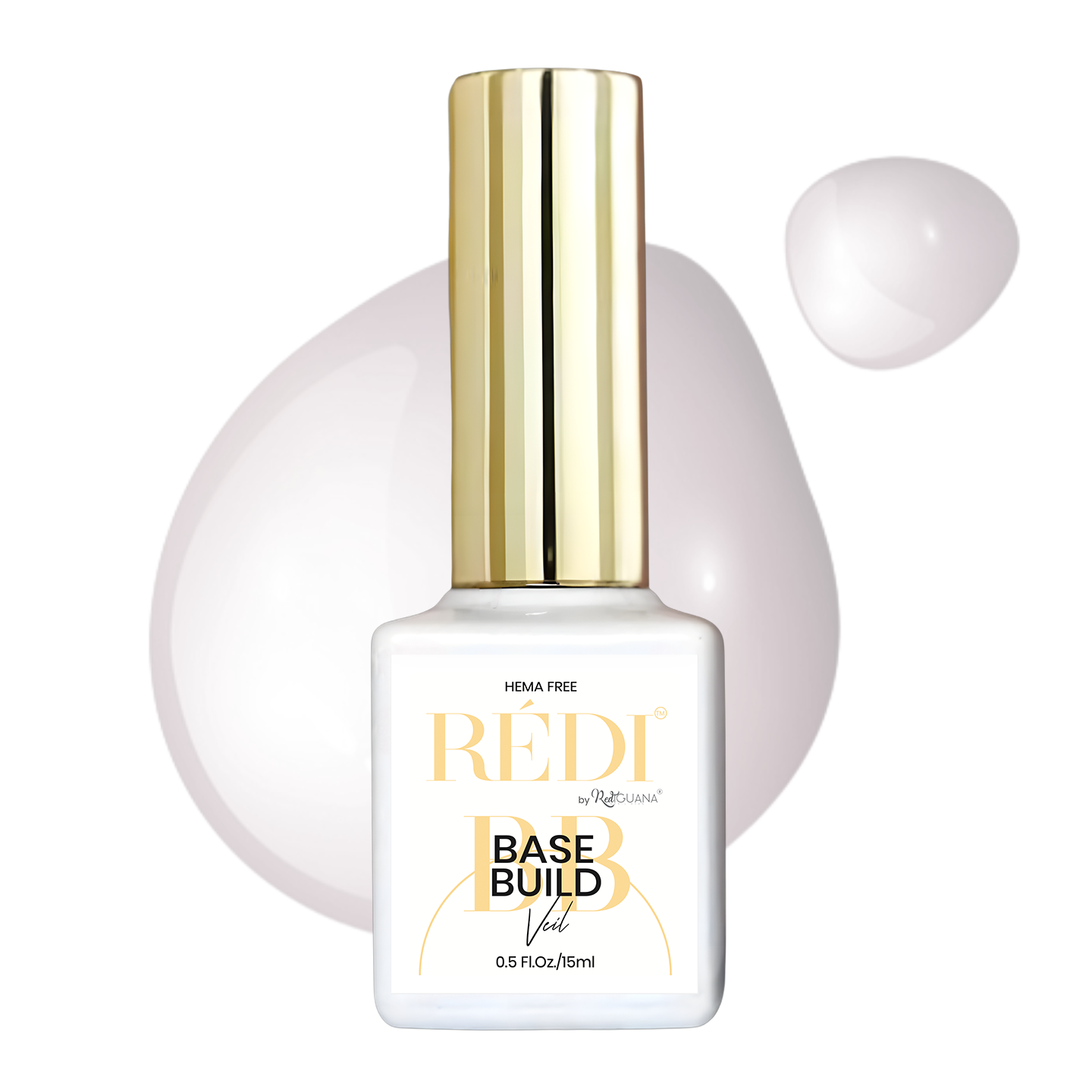 RI- "VEIL" BB Gel - Milky White-Base and Builds-Red Iguana LLC-Gel Essentialz