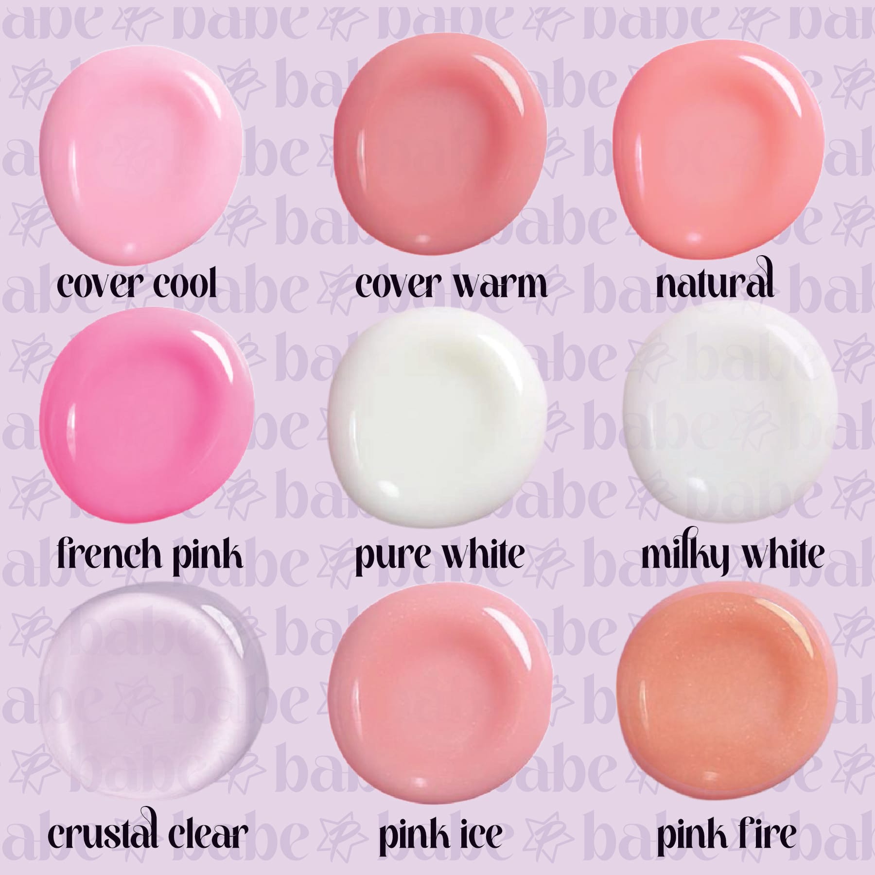 Babe Sculpture Gel - Pink Ice *NEW POTS