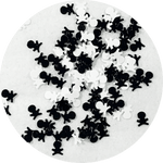 Black & White Skull Confetti (D)