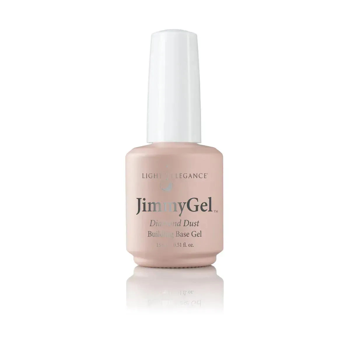 Diamond Dust JimmyGel, Soak-off Building Base, 15 ml-Light Elegance-Gel Essentialz