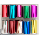 Bright Metallic - 10pc Transfer Foil Set