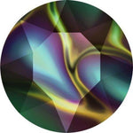 CHATON CRYSTAL RAINBOW DARK SS29 10PC