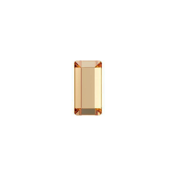 COSMIC BAGUETTE FLAT BACK - CRYSTAL GOLDEN SHADOW