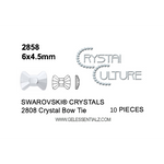 CRYSTAL BOWTIE FLATBACK