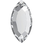 CRYSTAL NAVETTE (MARQUIS) 10PC