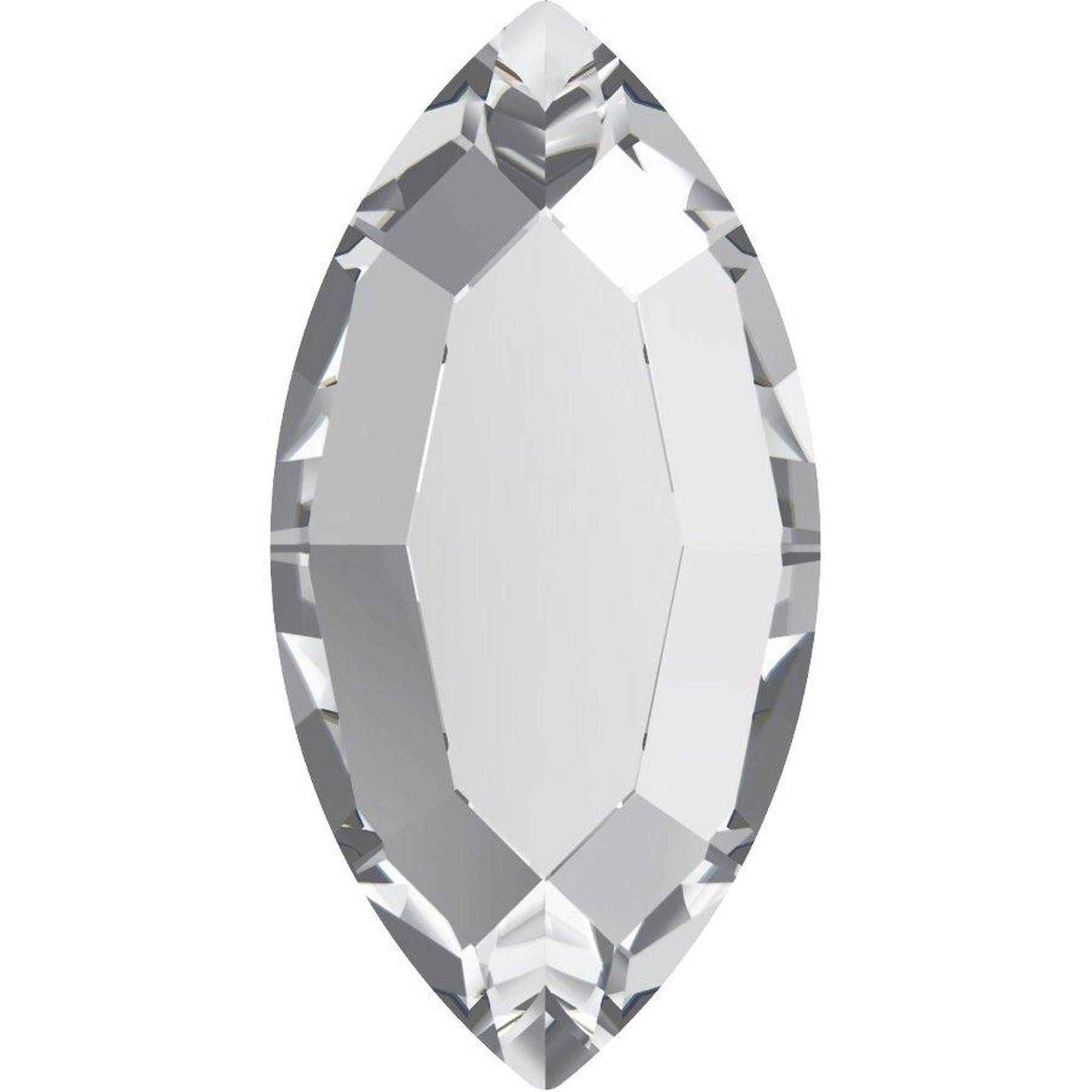 CRYSTAL NAVETTE (MARQUIS) 10PC