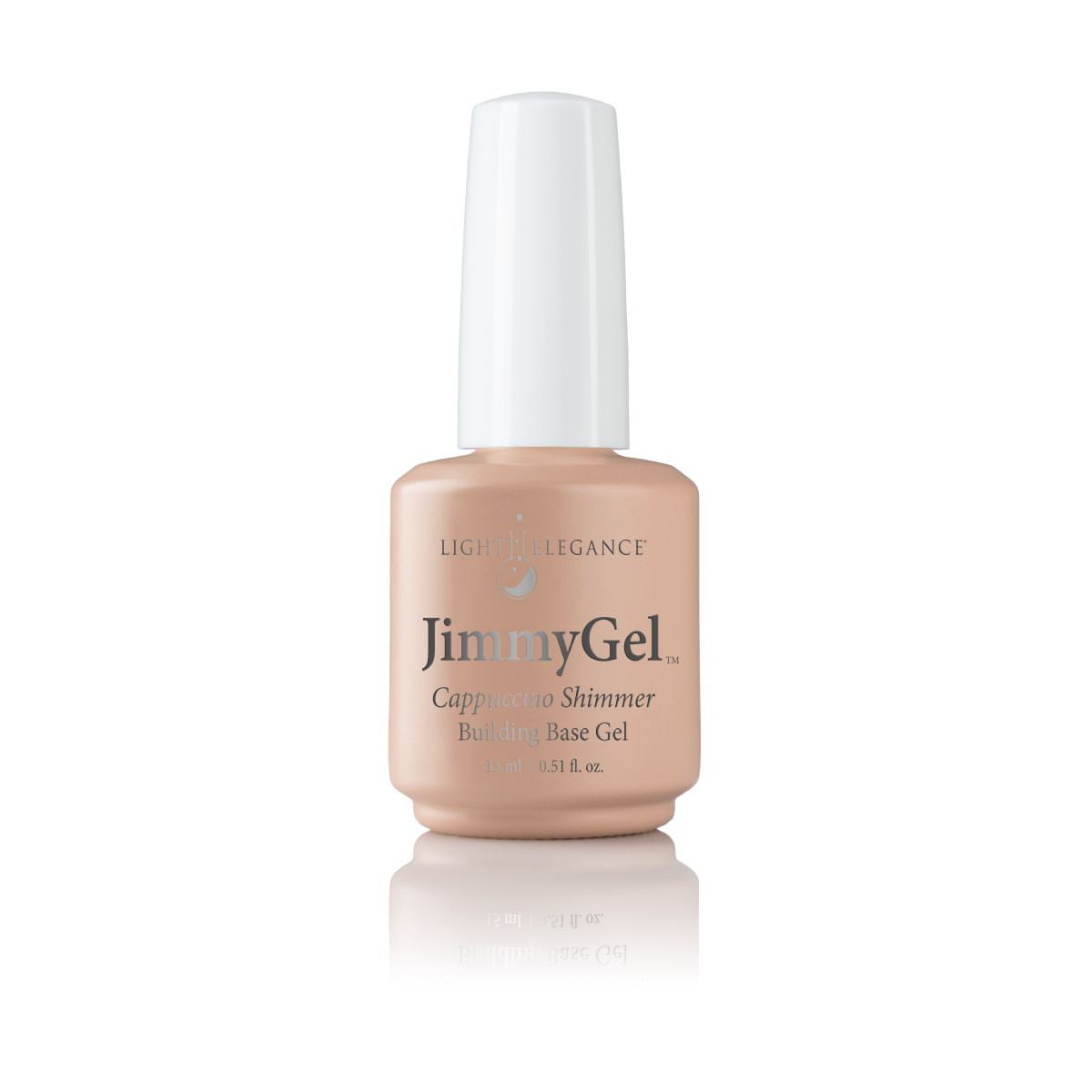 Vendor] Cappuccino Shimmer JimmyGel, Building Base 15 ml JG17L