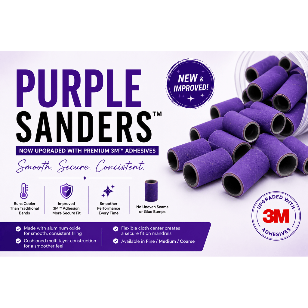 PF Purple Sanding Bands 500CT.
