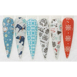 Christmas Jammies - 10pc Transfer Foil Set