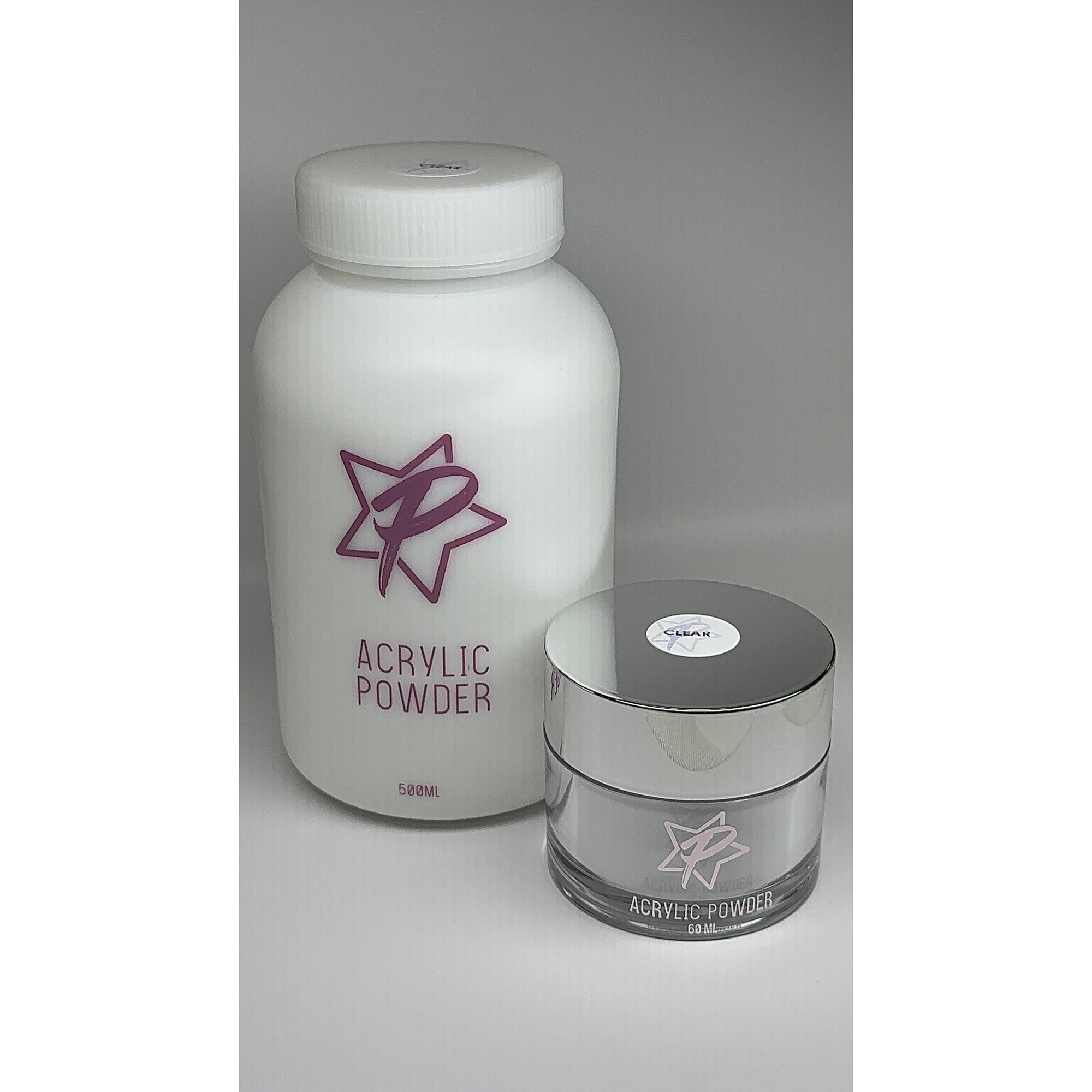 PF Acrylic Powder - Clear-Profiles-60ml (2 oz)-Gel Essentialz