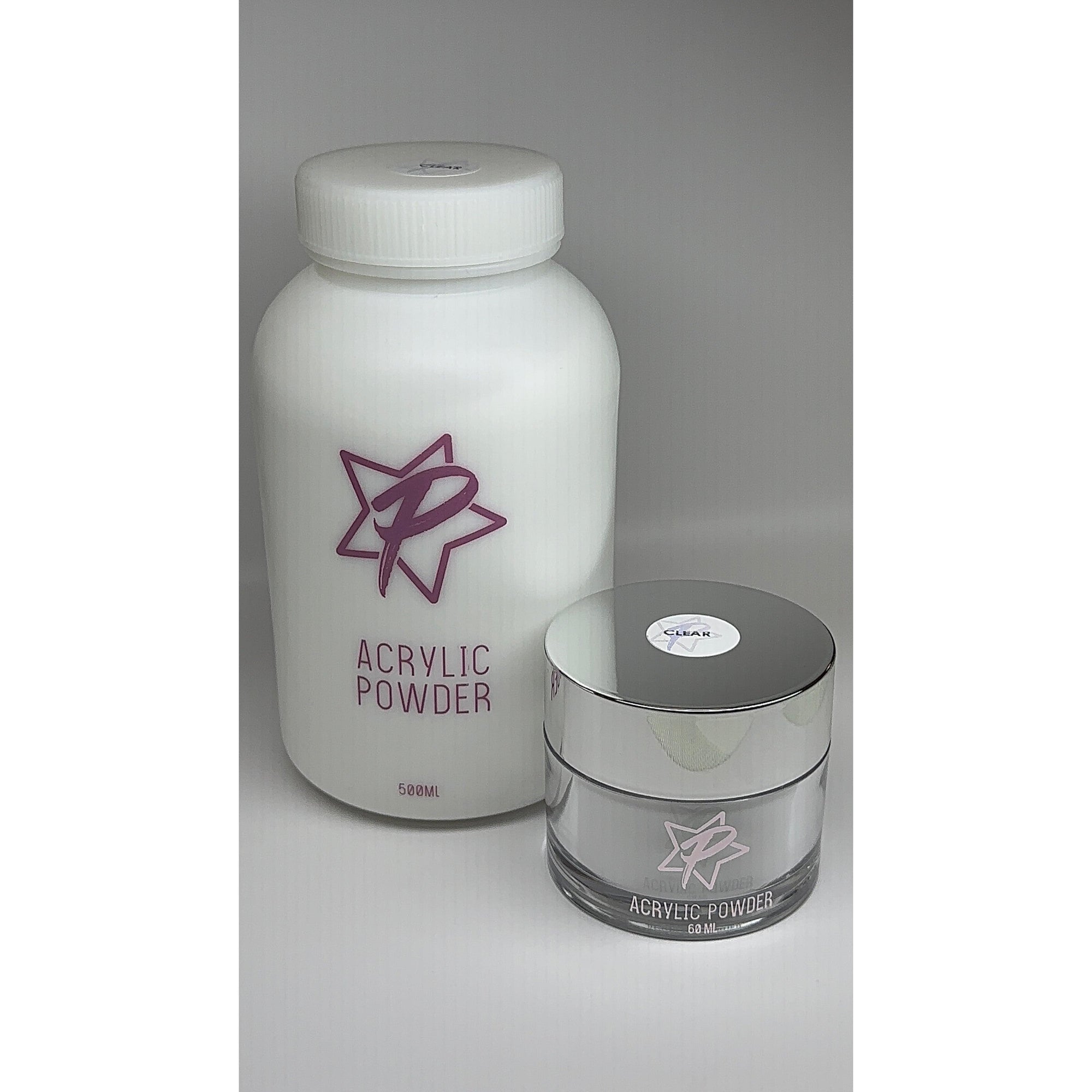 PF Acrylic Powder - Clear-Profiles-60ml (2 oz)-Gel Essentialz