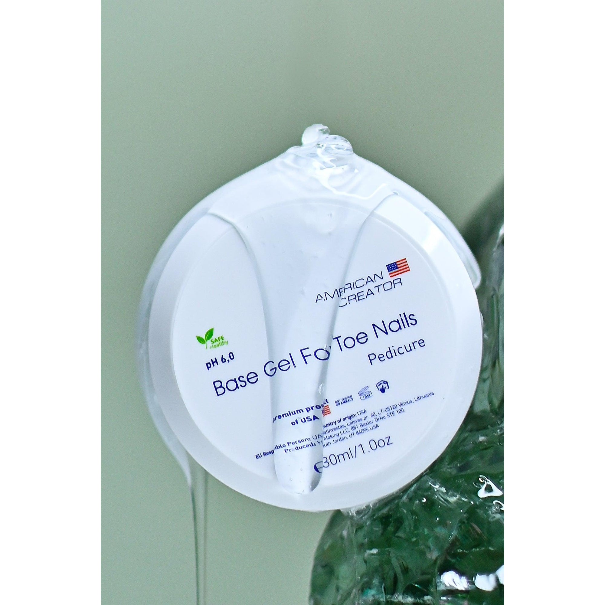 American Creator Base Gel For Toe Nails 30 ml