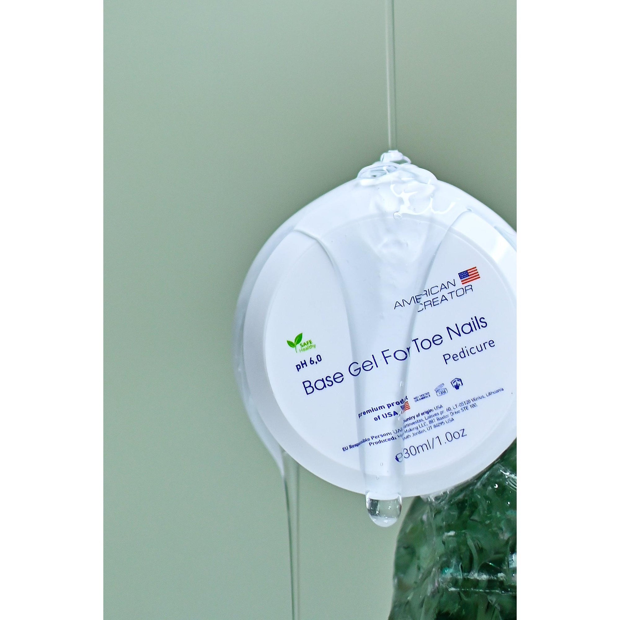 American Creator Base Gel For Toe Nails 30 ml