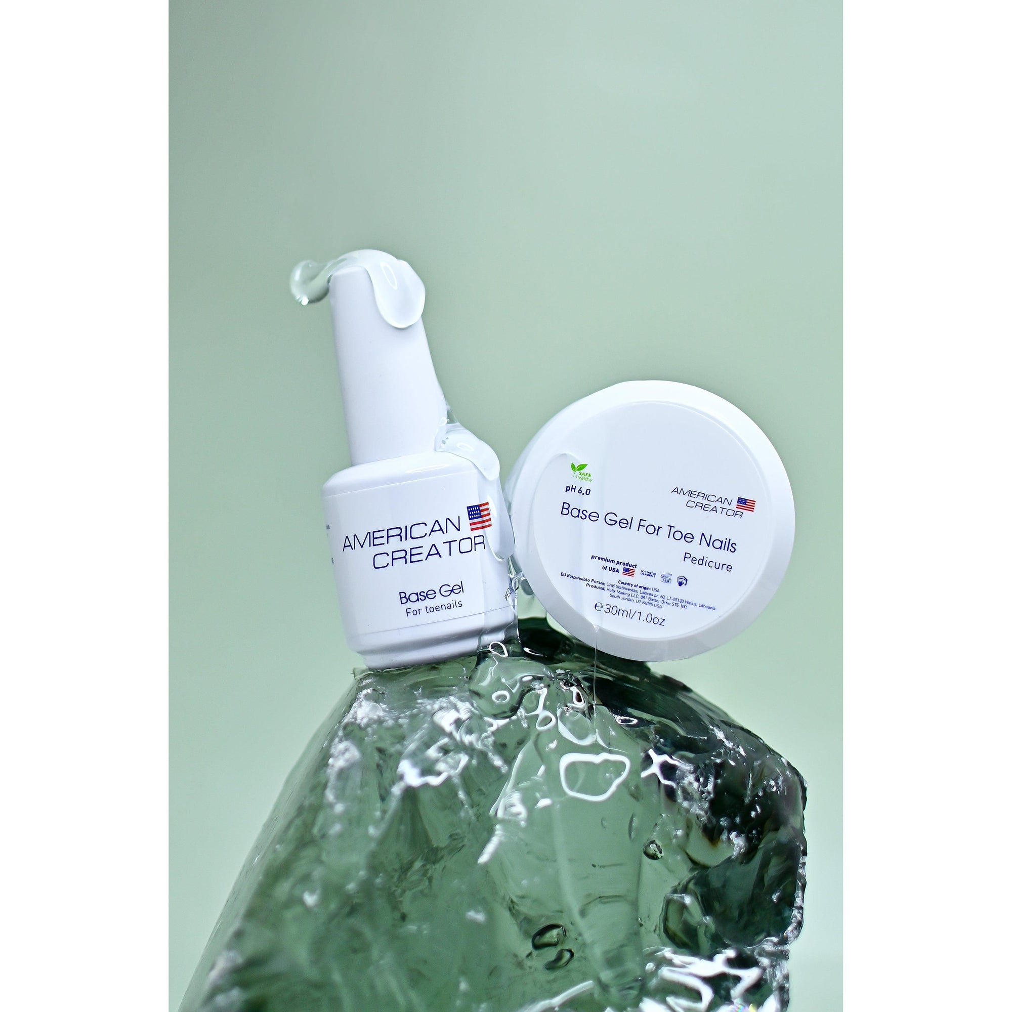 American Creator Base Gel For Toe Nails 15 ml