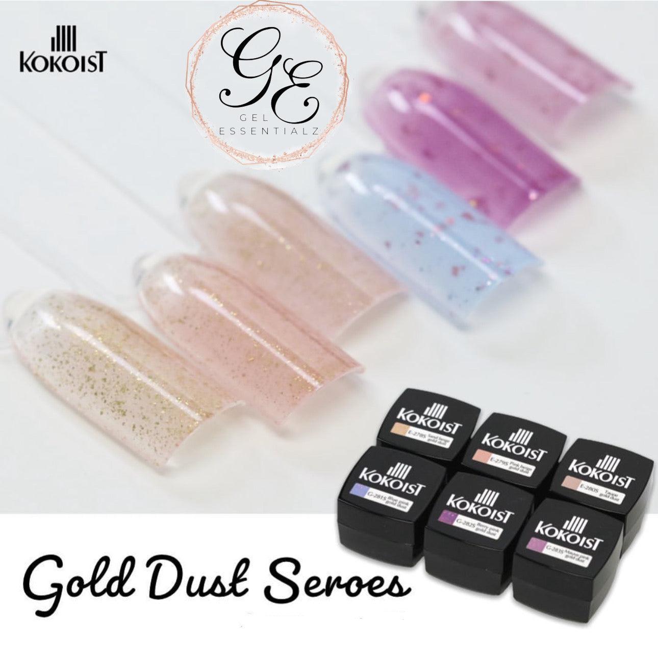 K- Gold Dust Series E278-G283-Kokoist-Gel Essentialz