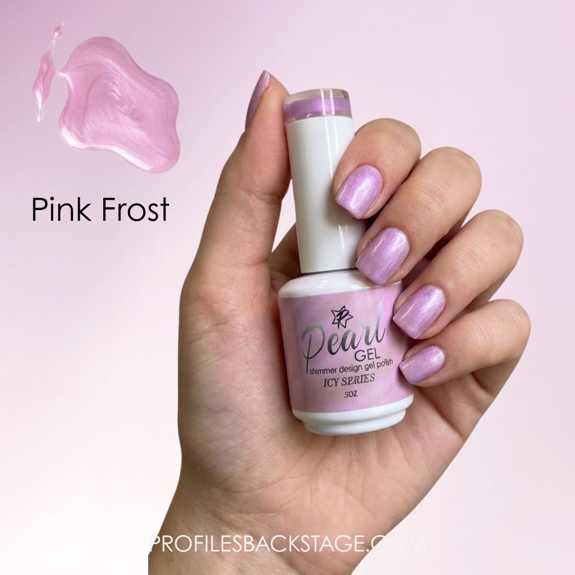 PF Pearl Design Gel - Pink Frost