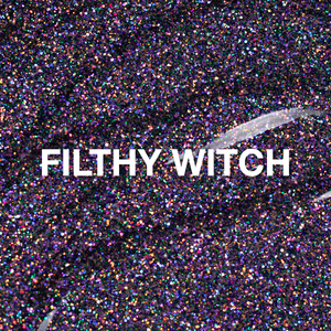 P+ Filthy Witch, Glitter Gel Polish 10 ml