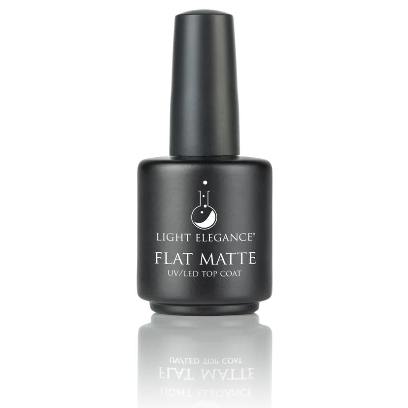 Flat Matte UV/LED Top Coat, 15 ml