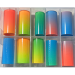 Fluorescent - 10pc Transfer Foil Set