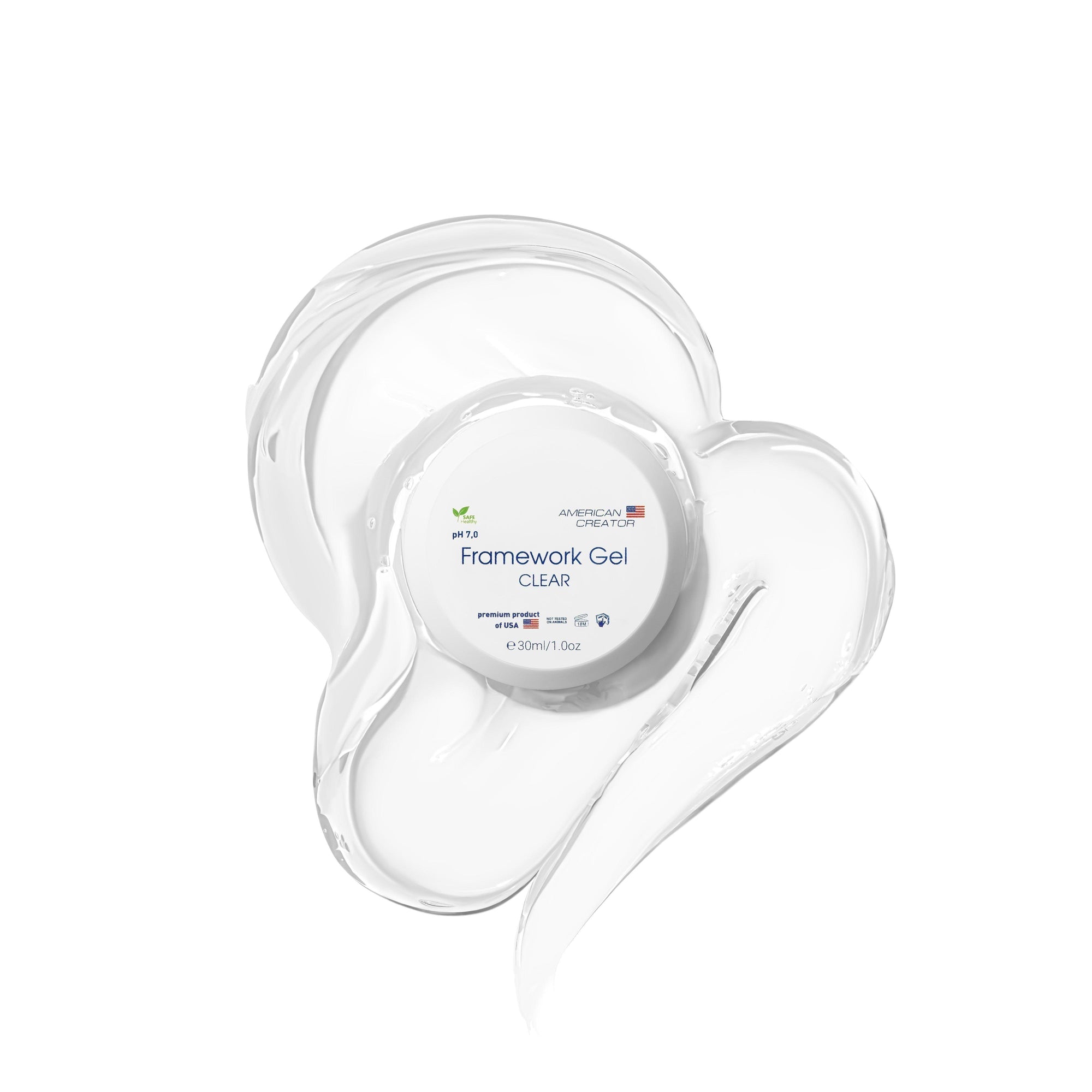 American Creator Framework Gel - CLEAR-Extension Gels;Must have-American Creator-Gel Essentialz