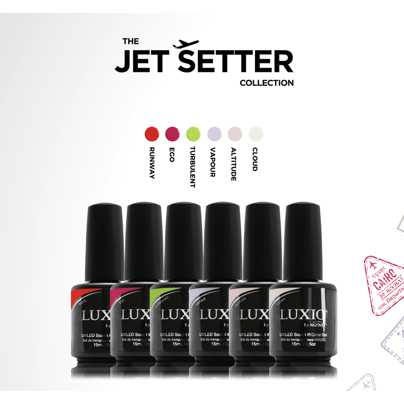Full Size Luxio - Jet Setter Collection - Gel Essentialz
