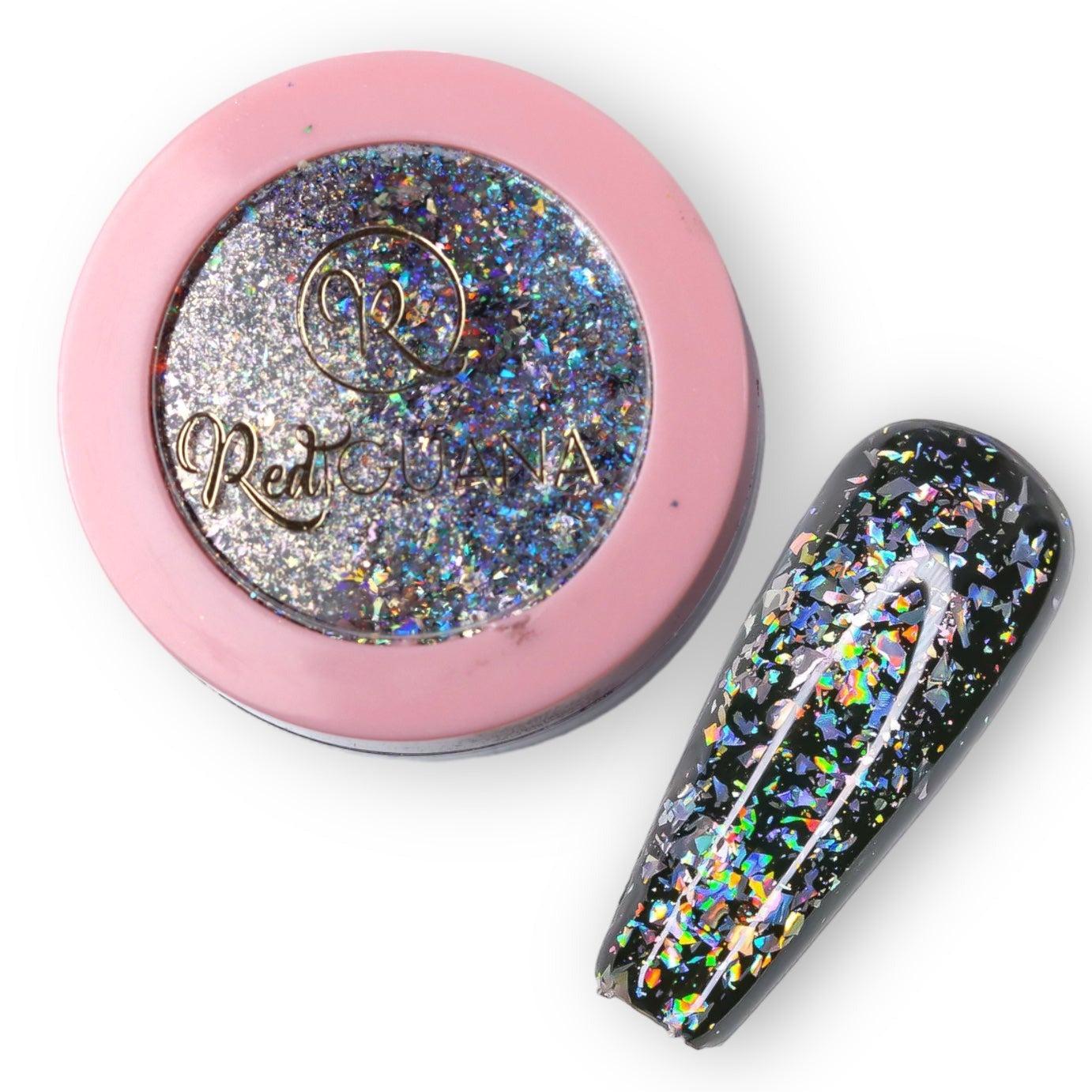 RI-  Large Galaxy Holo Flakes