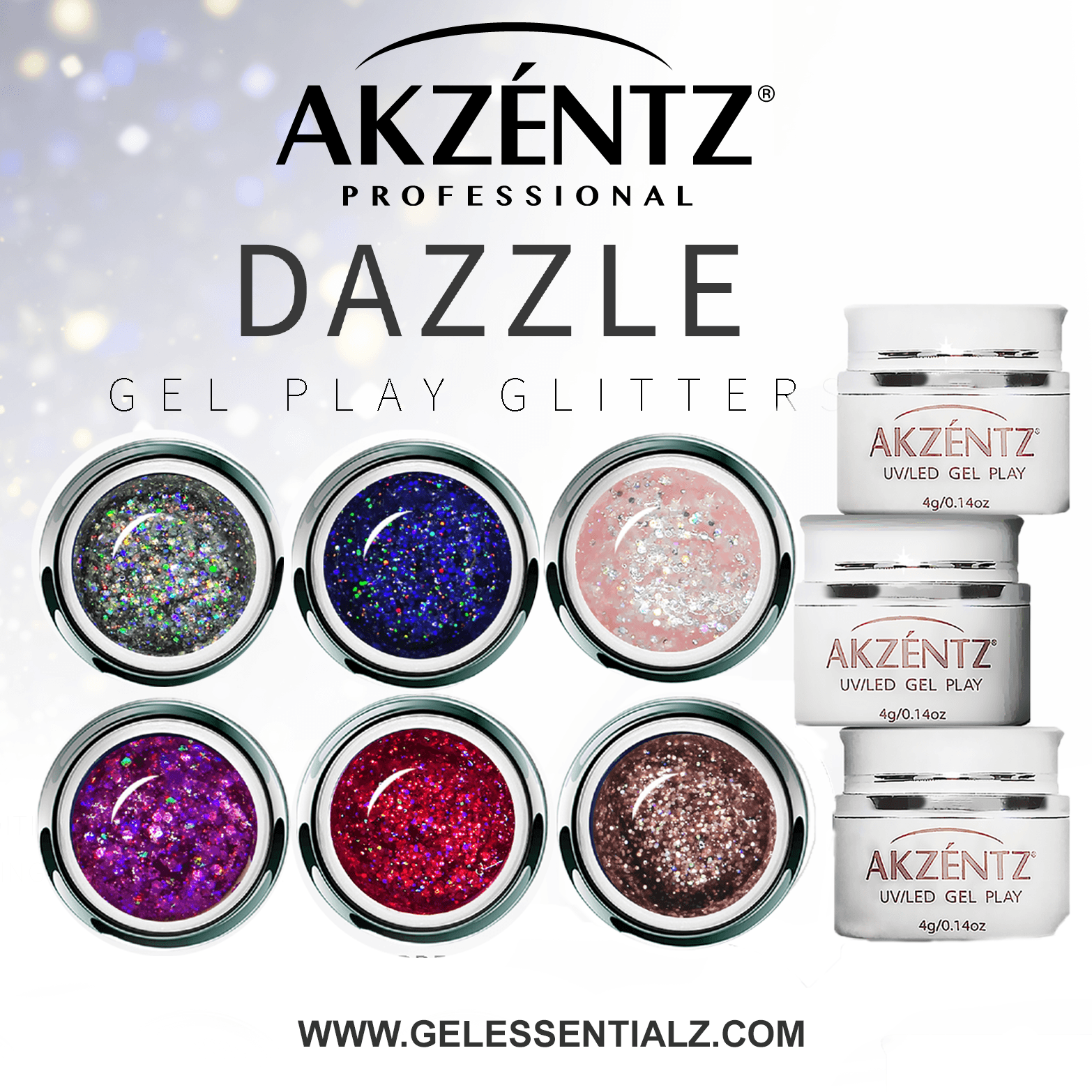 Gel Play - Dazzle Collection Full Size