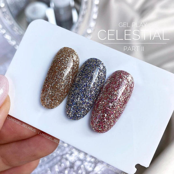 Gel Play - Glitter Celestial 2 Collection FULL SIZE *NEW* - Gel