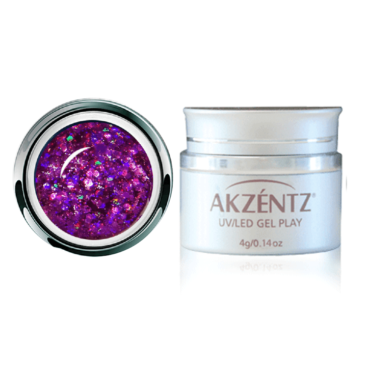 Gel Play - Glitter Fuchsia Dazzle - Gel Essentialz