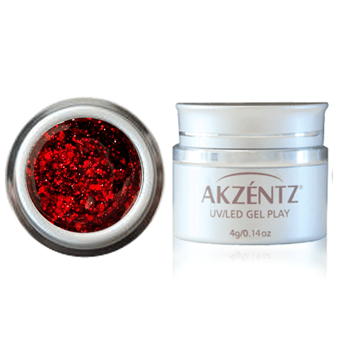 Gel Play - Glitter Scarlet Fantasy - Gel Essentialz