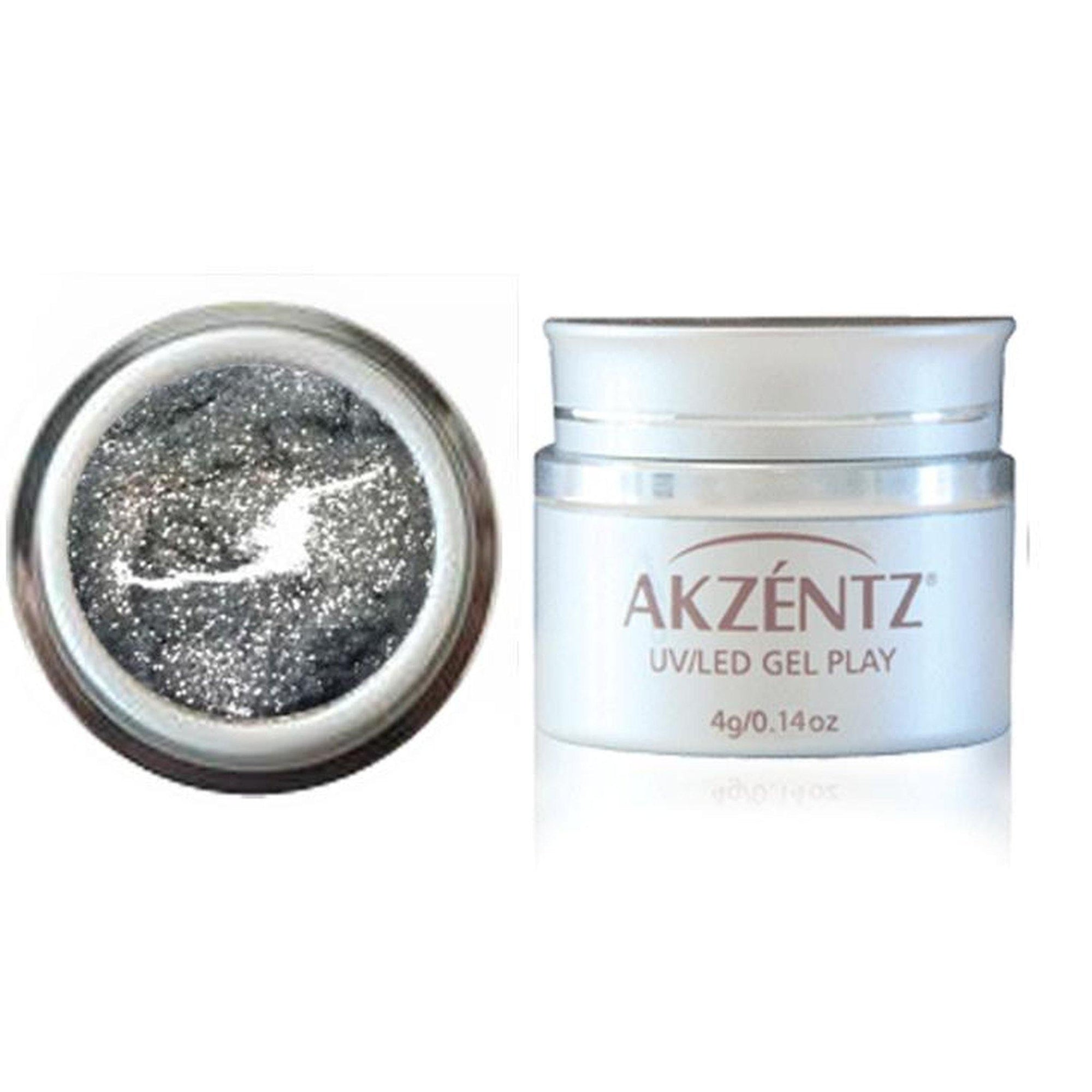 GEL PLAY - GLITTER SILVER-Gel Essentialz