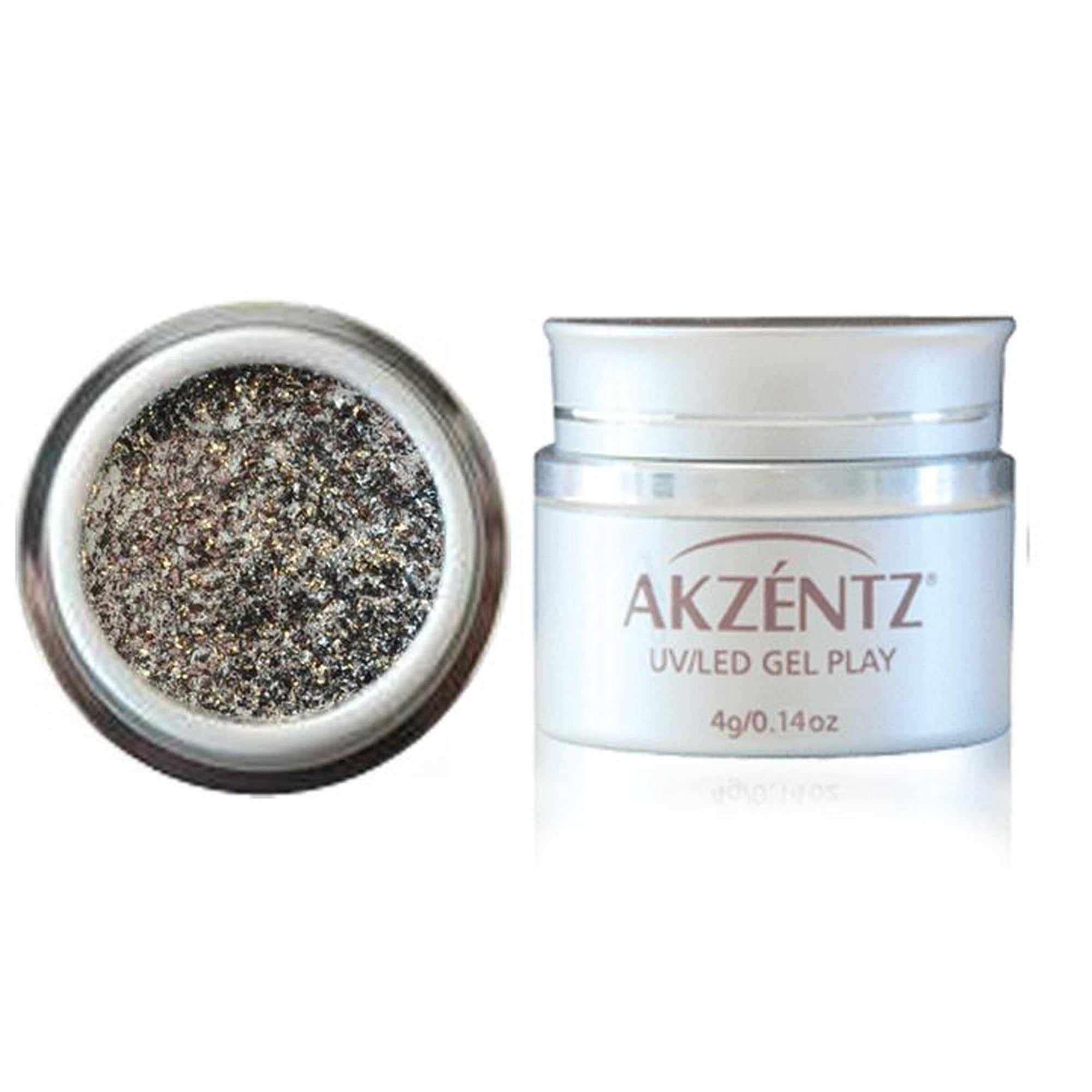 Gel Play - Glitz White Gold Leaf-Gel Essentialz