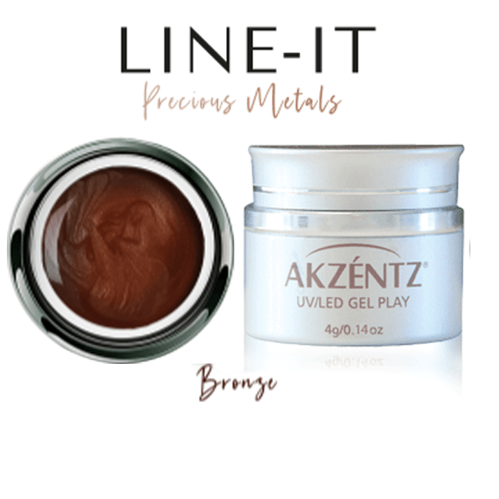 Gel Play Line-It Bronze - Gel Essentialz