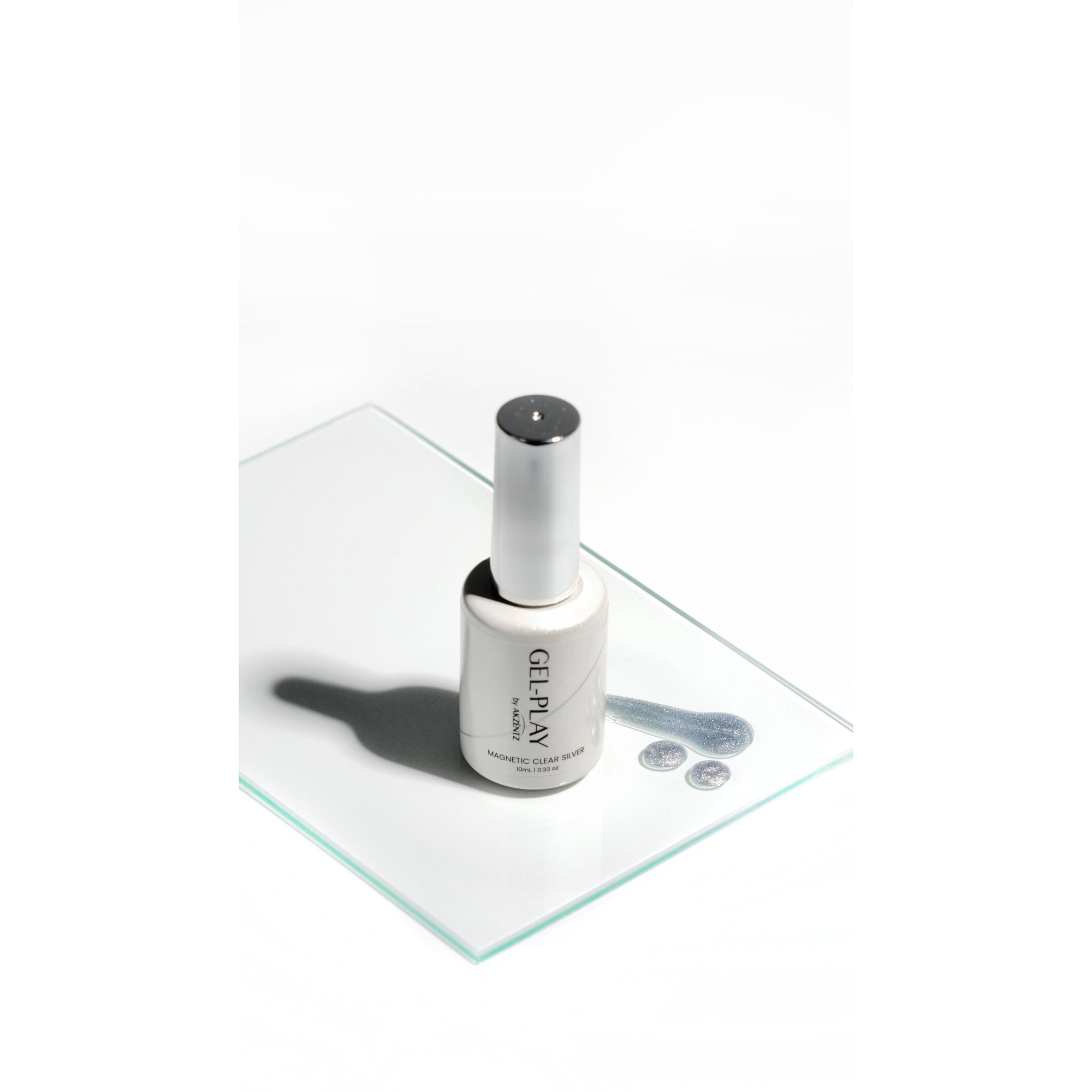 Gel Play Magnetic Clear Silver  *NEW*