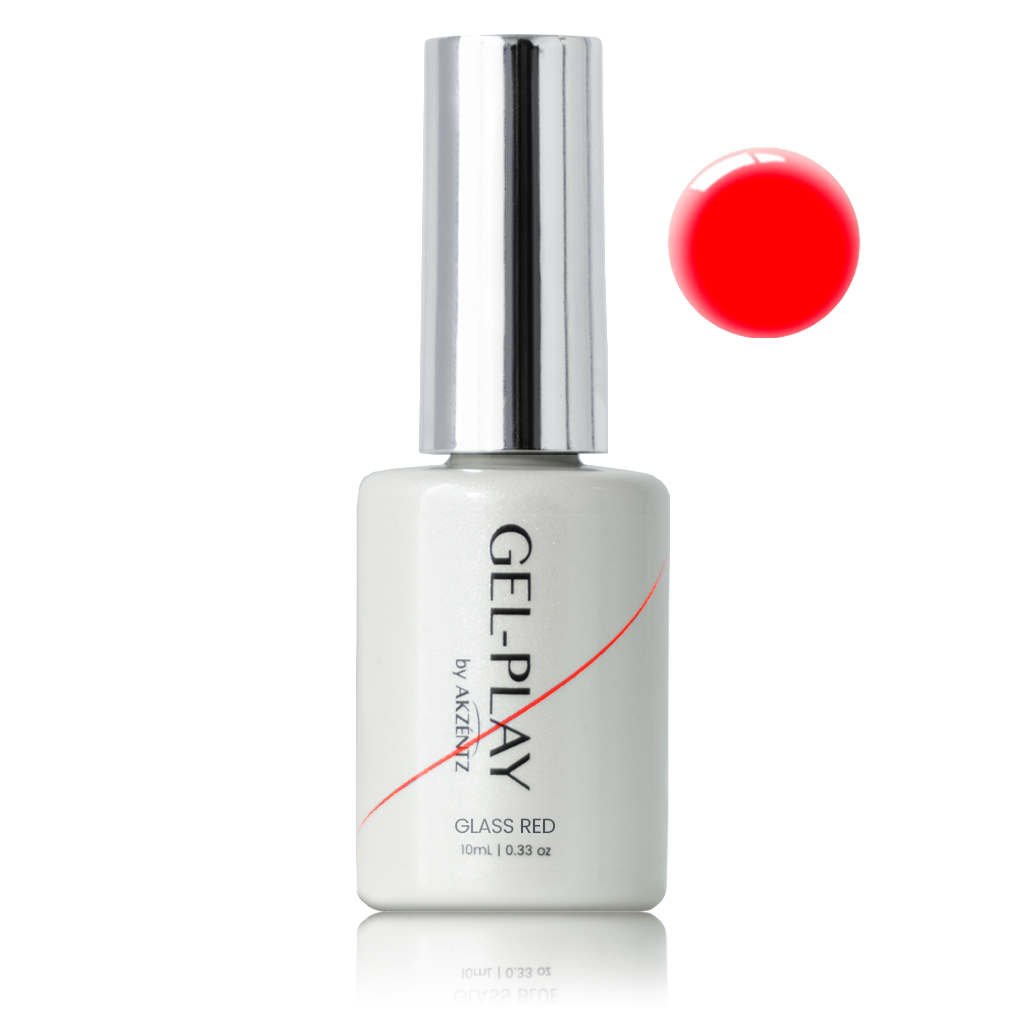 Gel Play Glass Red-Gel Play, Shop Akzentz Gel Play, Gel Play Paints-Akzentz-Gel Essentialz