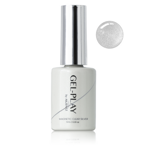 Gel Play Magnetic Clear Silver-Gel Play, Shop Akzentz Gel Play, Gel Play Paints-Akzentz-Gel Essentialz