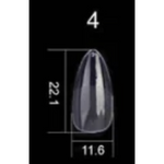 Gelip Almond Medium Refill 30pc (D)