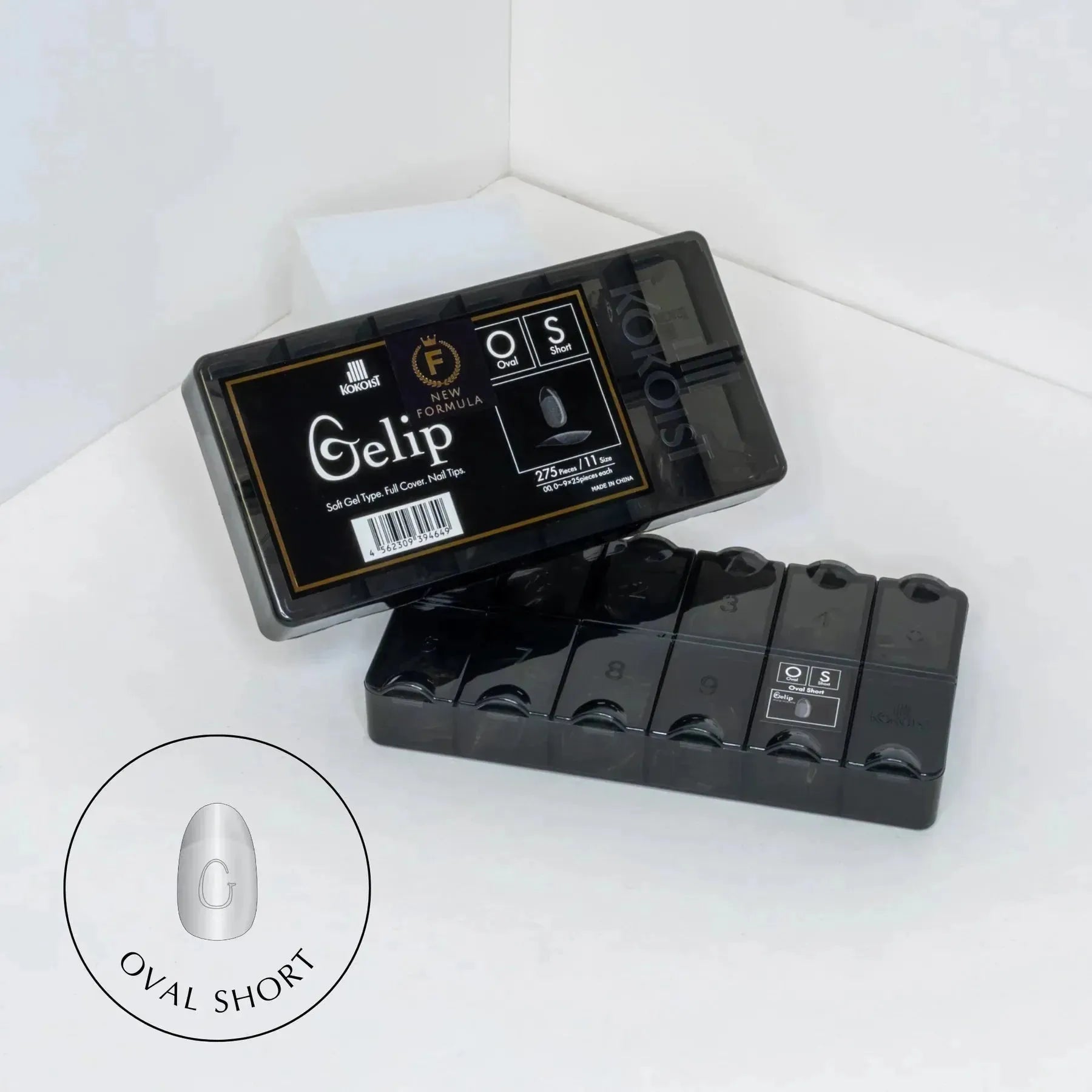 Gelip Extensions - Oval Short 275pc (NEW FORMULA)