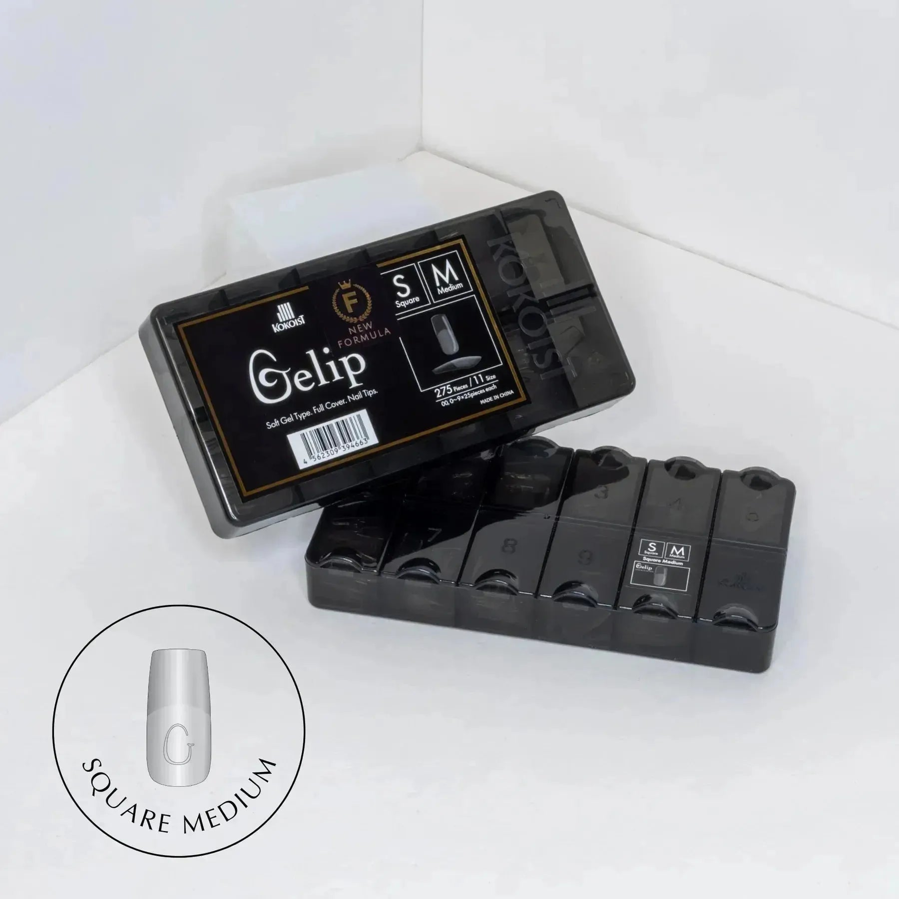 Gelip Extensions - Square Medium 275pc (NEW FORMULA)