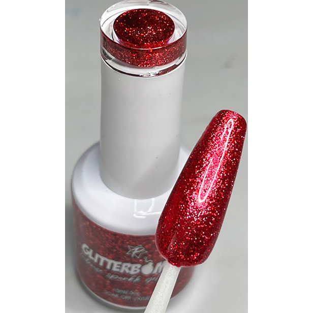 Glitter Bomb True Red