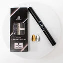 K- 4 Chrome Pen W Gold Metal x Silver Metal