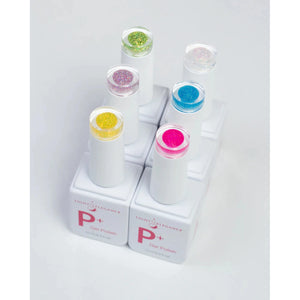 Happy Vibes Collection, P+ GLITTER GEL POLISH: 10 mL