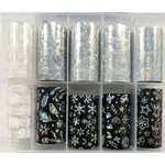 Hello Winter - 10pc Transfer Foil Set