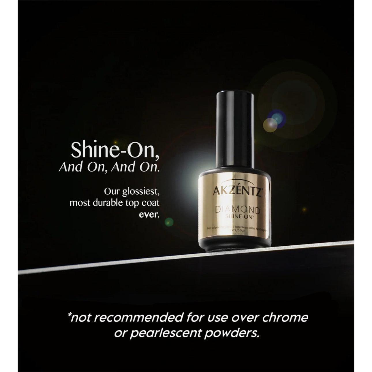 Diamond Shine-On 15ml-Top Gloss Gels, Shine-On-Akzentz-Gel Essentialz