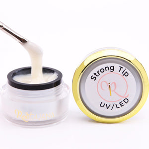 RI- Strong Tip Builder gel (with FIBER)-Builders-Red Iguana LLC-5g (sampler size) (Discontinued)-Gel Essentialz