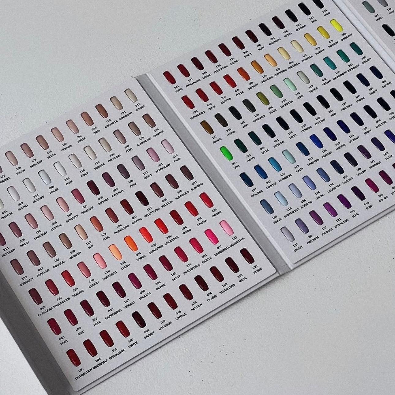 Luxio Full Color Collection with Color Book-LUXIO-Akzentz LA/DIS-Gel Essentialz